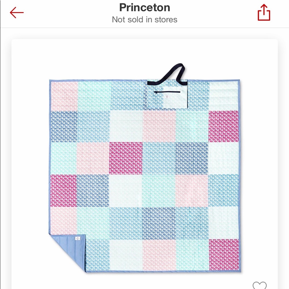 Vineyard Vines for Target picnic blanket